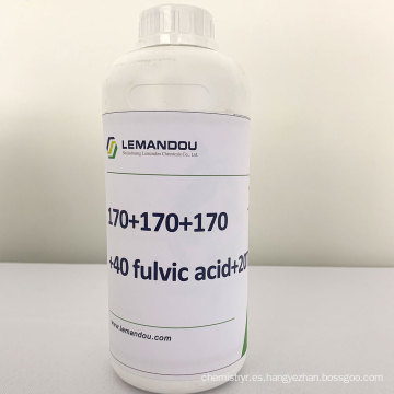 Factory Precio Fertilizantes Fertilizante Soluble NPK 170+170+170+40Fulvic Acid+20T